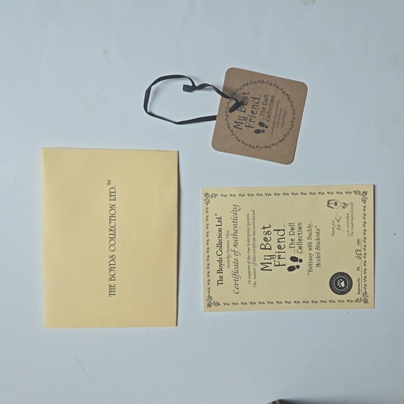 Vintage Boyds Collection Doll Brittany 14" Porcelain #4803 - Picture 4 of 7